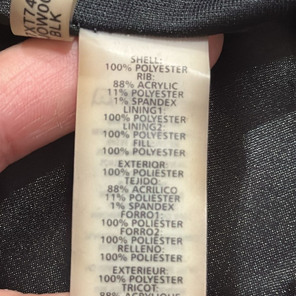 (W3)‎ Calvin Klein black quilted vest size S - Picture 8 of 14